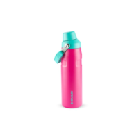 Stanley - Garrafa de água Aerolight Fast Flow, garrafa isolada a vácuo para bebidas frias, aço inoxidável leve, 710 ml, Passion Pink
