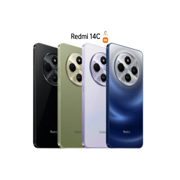 Xiaomi Redmi 14C  256GB / 128GB Dual Sim 8GB / 4GB RAM Tela 6.88" IPS LCD 120Hz