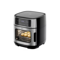Wap Cozinha lazer AIR FRYER OVEN DIGITAL 12L FW009547 cor Inox com preto 127V
