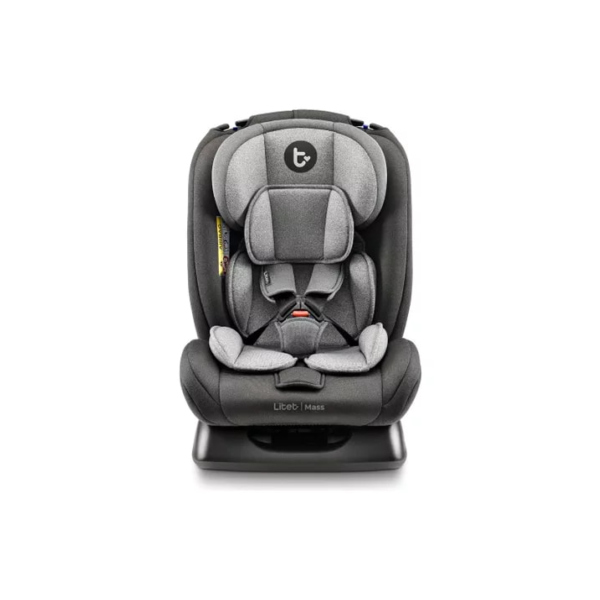 Cadeirinha infantil para carro Litet Mass 0-36kg Preta e Cinza - BB458