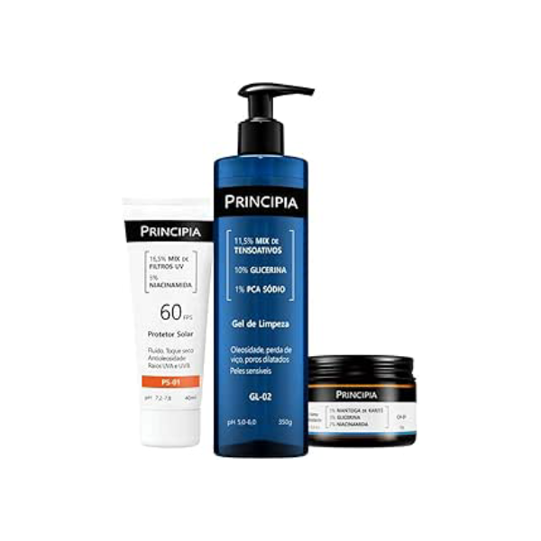 Principia Kit Completo para Pele Sensível com FPS 60