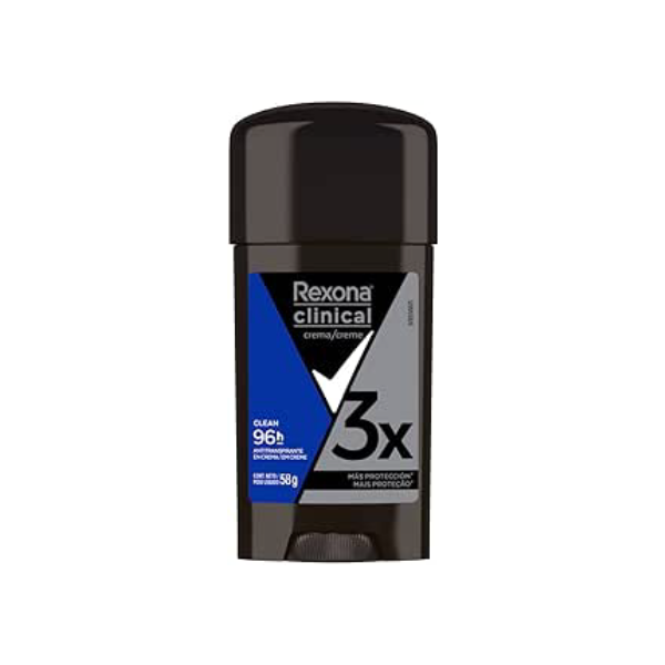 Rexona Clinical Antitranspirante Creme Clean 58g