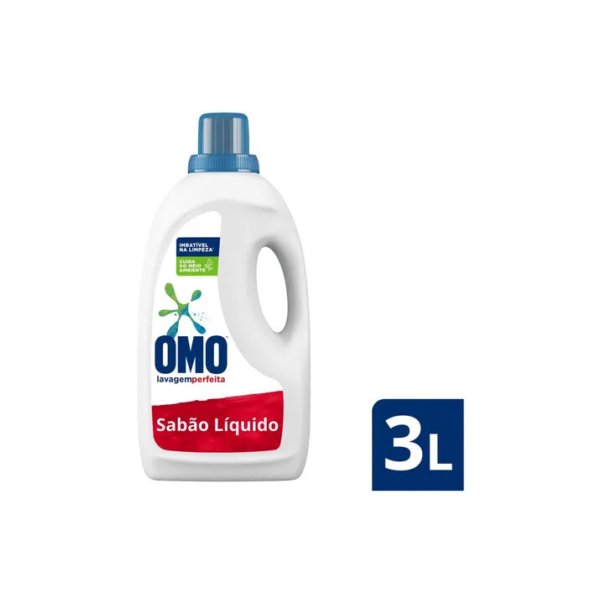 Omo Lavagem Perfeita sabão líquido 3L