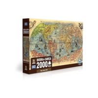 Toyster - Quebra-cabeça: Mapa Mundi 1565-2000 peças - Game Office