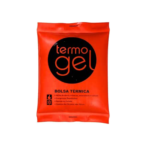 Termogel Bolsa Térmica Em Gel Laranja Pequena Laranja