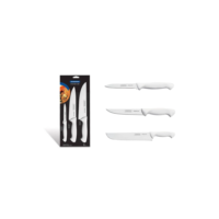 Jogo De Facas Churrasco Aço Inox 3 Peças Premium-tramontina