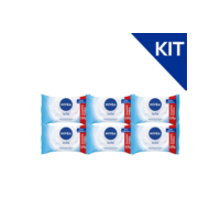 KIT NIVEA Sabonete em Barra Hidratante Leite 125g - 6 Unidades