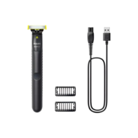Aparador De Pelos Philips Oneblade Qp1424/10, Preto