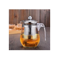 Chaleira Chá Vidro Infusor 750ml Bule Chá