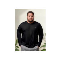 Camisas Plus Size Térmica Segunda Pele Proteção Uv Premium