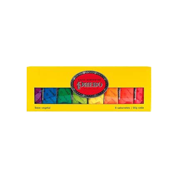 Kit Sabonete, PHEBO, Amarelo, 720g