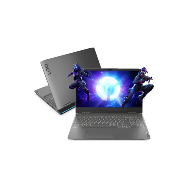 Notebook Gamer Lenovo LOQ Intel Core i5-12450H 8GB 512GB SSD RTX 2050 15.6" FHD W11 83EU0000BR