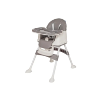 Cadeira De Refeição Portátil Para Bebê Honey Cinza Maxi Baby