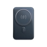 Geonav Power Bank, Carregador Portátil Universal por Indução 10.000mAh, Carregamento rápido*, Suporte Dobrável, Compatível com MagSafe®, PB10MAGSG, Cinza