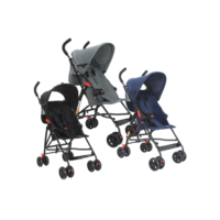 Carrinho de Bebê Passeio Guarda Chuva MOVEE Maxi Baby (NÃO RECLINA)