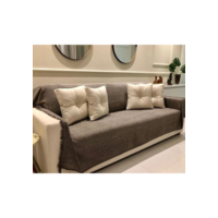 Kit 2x Manta Pra Sofá Gigantes Tipo Capa 100% Algodão Grande 2,40 x 1,80 Proteção Decoração