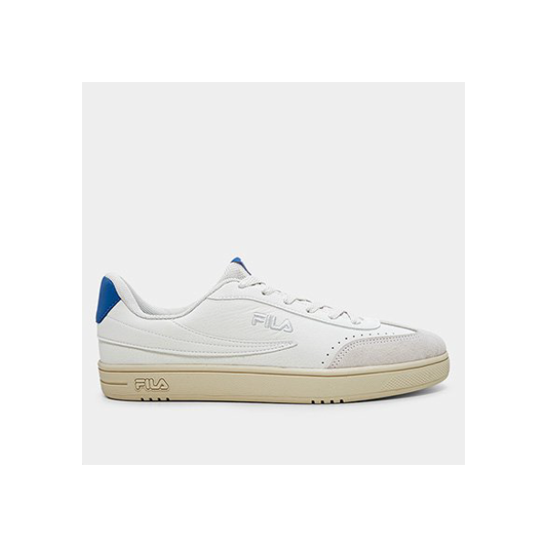 Tênis Fila Court 80 Masculino - Branco+Azul