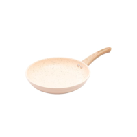 LYOR - Frigideira de Indução em Alumínio com Revestimento Cerâmico Granilite Bege 24cm