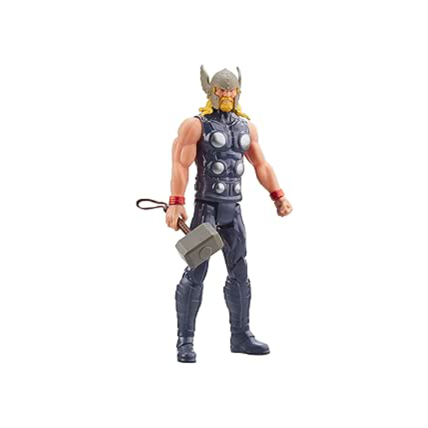 Marvel, Action Figure, Thor, Titan Hero Series - Figura Articulada com 30 cm - A partir de 4 Anos