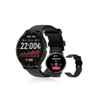 Smartwatch PEJE 1.39 Polegadas - Tela Touch Sensível,À Prova d'Água IP68,123 Modos Esportivos,Faz/Recebe Chamadas,Notificações,Assistente por Voz IA,Unissex - Compatível com Android e iOS (Preto)
