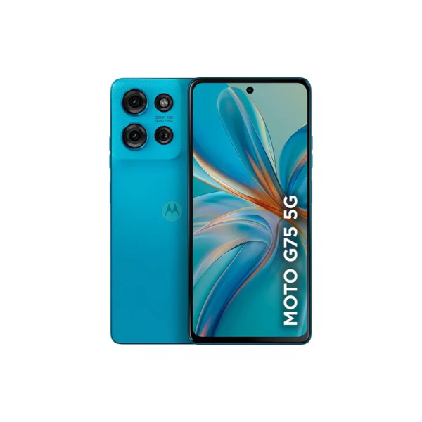 Smartphone Moto G75 5g 256gb Vegan Leather Cor Azul Motorola