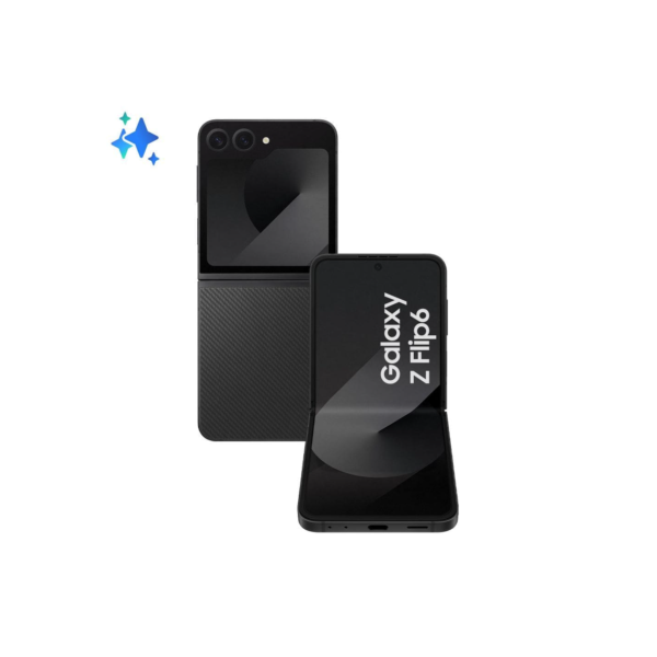 Celular Samsung Galaxy Z Flip6 5G, 256GB, 12GB RAM, Tela 6.7", Câm. Dupla + Selfie 50MP, Galaxy AI Preto