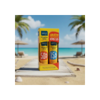 Kit Com 2 Protetor Solar Above 15 Fps + 50 Fps