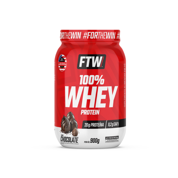 100% Whey protein Pote 900g - FTW