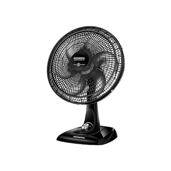 Ventilador de Mesa Mondial 220V, 40cm, 6 pás, Super Power - VSP-40-B