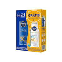 NIVEA SUN Kit Protetor Solar Protect & Hidrata FPS50 200ml + Protetor Solar Kids Sensitive FPS60 100ml, Nivea
