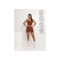 Macaquinho Fitness Blackout Alcinha Slim Sem Transparência Academia Poliamida