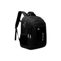 Mochila Notebook Cabo De Aço - Cabo Usb/fone Ouvido Imperm.