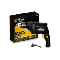 Furadeira De Impacto 3/8 Pol 550w Profissional Cor Preto