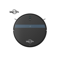 Aspirador de Pó Para Casa Robô Inteligente Com Sensores Anti- queda IDALI LIFE