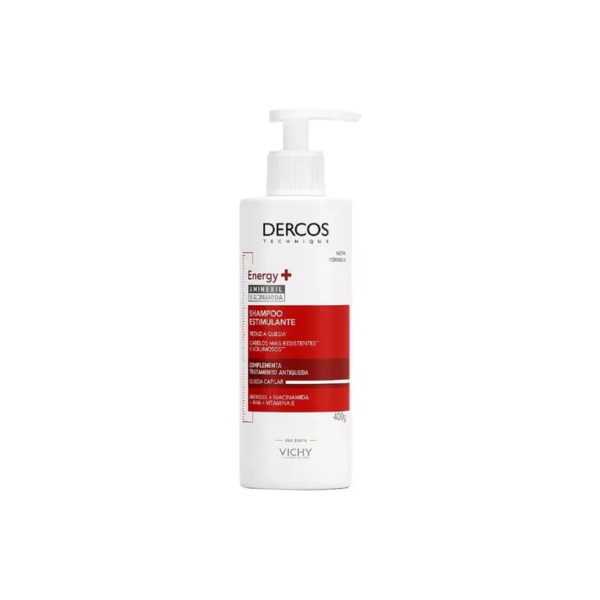 Shampoo Estimulante Antiqueda Dercos Energy+ 400g Vichy