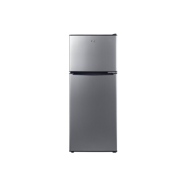 Geladeira Refrigerador Compacto HQ Defrost 140 Litros Preto/Inox HQ-140RDF
