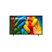 Smart TV 4K 65" LG NanoCell 65NANOA Processador α7 AI Ger8 4K Super Upscaling Google Cast Alexa Integrado Controle AI Smart Magic WebOS 25