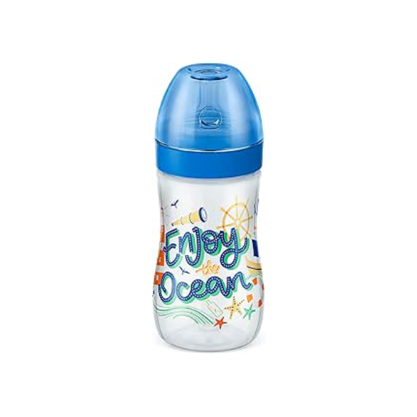 Lillo Mamadeira Super Evolution Divertida 6M+ 300Ml Azul -