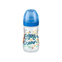 Lillo Mamadeira Super Evolution Divertida 6M+ 300Ml Azul -