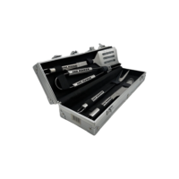 Kit Churrasco 4 Peças Premium + Maleta Inox Personalizado