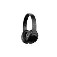 I2GO, Headphone Bass 300, Bluetooth, Microfone Integrado, Controle Multimídia, Até 10h de bateria, Tecnologia Dual Connect, Entrada cabo auxiliar P2 (incluso), Dobrável, Preto