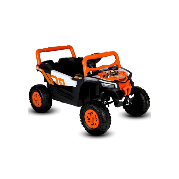 Jipe Carro Elétrico Infantil Rosa UTV 12V com Controle Som e Luz