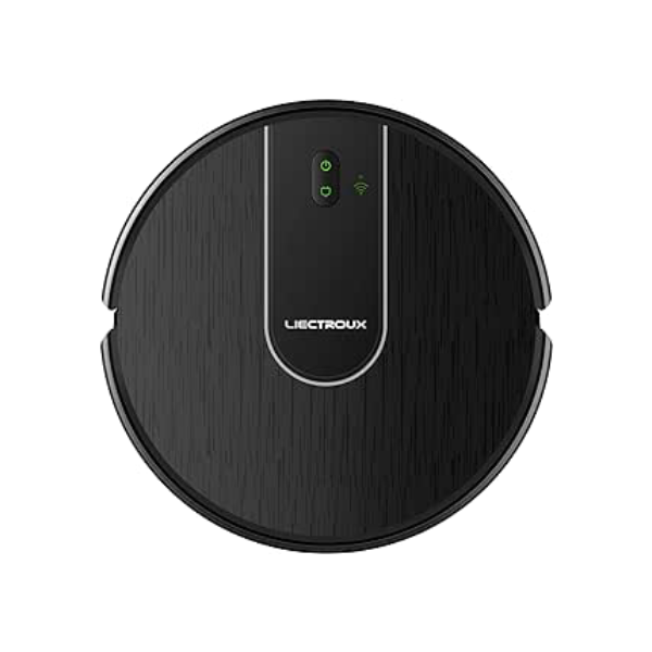 Robô Aspirador Liectroux L200 Aspira Passa Pano em Simultâneo Automático Inteligente Bivolt Volta a Carregar Sozinho Compatível com Alexa