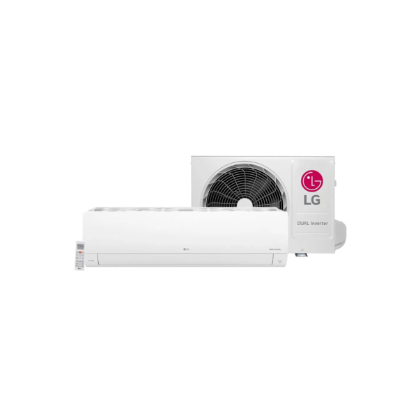 Ar Condicionado Split Inverter 12.000 Btus LG Dual Compact +IA Frio S3-Q12JAQAL - 220 Volts