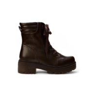 Bota Coturno Tratorado Mooncity 72223 Marrom