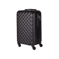Mala de Bordo em ABS Com 4 Rodas 360 - Roncalli Alemanha Cor:Preto
