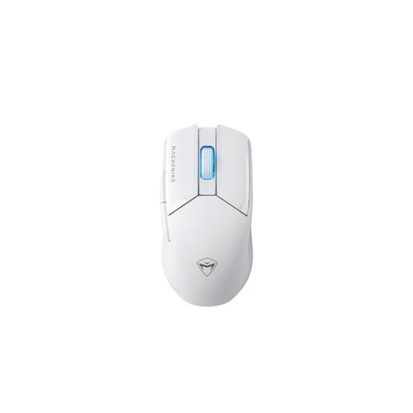 Mouse Gamer Sem Fio Machenike M7 Pro, RGB, 8000 DPI, 6 Botões, Wireless, Branco - M710BBR