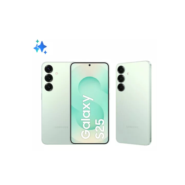 Samsung Galaxy S25 5G, 256GB, 12GB, Câmera Tripla - Verde claro