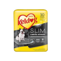 Keldog Tapete Higiênico Slim Ultra Dry Carvão Ativado c/ 30 UN