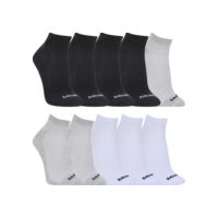 Kit Com 10 Meias Mash Cano Curto Esporte Unissex